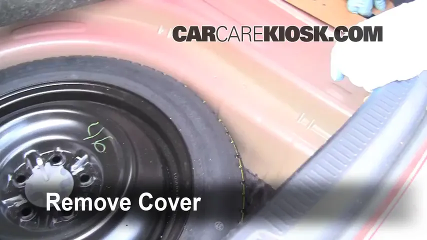 2008 Toyota Camry LE 2.4L 4 Cyl. Tires & Wheels Change a Flat Tire